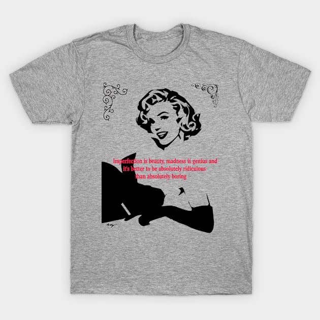 Sweet Marilyn T-Shirt by stephaniecarniello